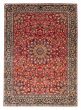 Bordered  Traditional Red Area rug 9x12 Persian Hand-knotted 384989