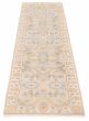 Indian Royal Oushak 2'7" x 10'0" Hand-knotted Wool Rug 