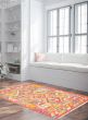 Flat-weaves & Kilims  Geometric Red Area rug 3x5 Turkish Flat-Weave 389468