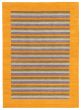 Gabbeh Transitional Orange Rectangle 6x8 Indian Hand Loomed 423896