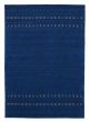 Gabbeh Tribal Blue Rectangle 6x8 Indian Hand Loomed 423917