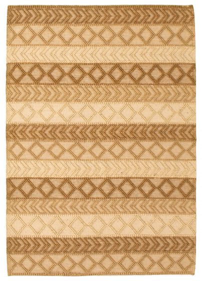 Braided  Tribal Green Area rug 5x8 Indian Braid weave 345350