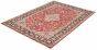 Persian Isfahan 6'9" x 10'2" Hand-knotted Wool Rug 