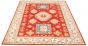 Bordered  Traditional Red Area rug 6x9 Afghan Hand-knotted 328764
