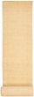 Bordered  Traditional Ivory Runner rug 37-ft-runner Pakistani Hand-knotted 319972