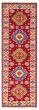 Bordered  Traditional Red Runner rug 9-ft-runner Indian Hand-knotted 363187