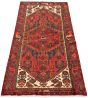 Bordered  Traditional Red Area rug 3x5 Persian Hand-knotted 303539