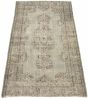Bordered  Vintage  Area rug 5x8 Turkish Hand-knotted 326540