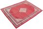 Persian Sarough 7'7" x 10'9" Hand-knotted Wool Red Rug