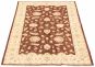 Bordered  Traditional Brown Area rug 5x8 Pakistani Hand-knotted 318365