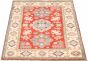 Bordered  Traditional Red Area rug 3x5 Afghan Hand-knotted 328910