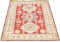 Bordered  Traditional Red Area rug 3x5 Afghan Hand-knotted 328953