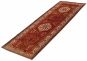 Persian Style 3'7" x 10'3" Hand-knotted Wool Rug 