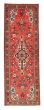 Bordered  Traditional Red Runner rug 10-ft-runner Persian Hand-knotted 352678