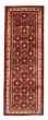 Bordered  Traditional Red Runner rug 7-ft-runner Persian Hand-knotted 385091