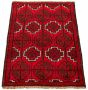 Afghan Akhjah 3'5" x 5'3" Hand-knotted Wool Rug 