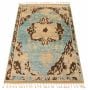 Indian Tangier 5'0" x 8'4" Hand-knotted Wool Rug 