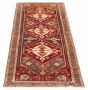 Persian Style 3'10" x 9'4" Hand-knotted Wool Rug 
