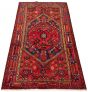 Bordered  Traditional Red Area rug 3x5 Persian Hand-knotted 303259