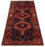 Persian Style 3'9" x 9'4" Hand-knotted Wool Rug 