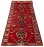 Persian Style 4'3" x 13'4" Hand-knotted Wool Rug 
