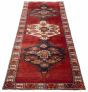 Persian Style 4'6" x 12'6" Hand-knotted Wool Rug 