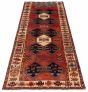 Persian Style 4'2" x 11'8" Hand-knotted Wool Rug 
