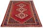 Bordered  Traditional Red Area rug 6x9 Persian Hand-knotted 298596