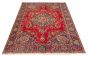 Persian Revival 6'6" x 9'7" Hand-knotted Wool Rug 
