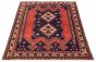 Persian Style 5'1" x 7'0" Hand-knotted Wool Rug 