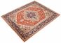 Indian Serapi Heritage 8'0" x 9'10" Hand-knotted Wool Red Rug