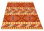 Flat-weaves & Kilims  Geometric Red Area rug 5x8 Turkish Flat-weave 315897