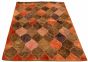 Indian Patch Deluxe 5'4" x 8'5" Hand-knotted Wool Rug 