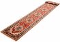 Indian Serapi Heritage 2'6" x 19'9" Hand-knotted Wool Red Rug