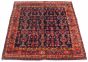 Persian Style 4'3" x 6'6" Hand-knotted Wool Rug 