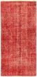 Overdyed  Transitional Red Area rug 3x5 Turkish Hand-knotted 361226