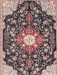 Traditional Blue Area rug 9x12 Indian Hand-knotted 101736