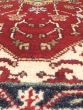 Floral  Traditional Red Runner rug 10-ft-runner Indian Hand-knotted 108472