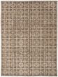Carved  Transitional Brown Area rug 9x12 Nepal Hand-knotted 285546