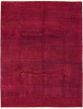 Casual  Transitional Pink Area rug 6x9 Indian Hand-knotted 286831