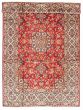 Bordered  Traditional Red Area rug Unique Persian Hand-knotted 323883