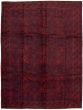 Bordered  Tribal Red Area rug 8x10 Afghan Hand-knotted 325924