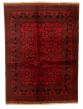 Bordered  Tribal  Area rug 4x6 Afghan Hand-knotted 327585