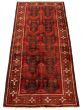 Persian Style 4'1" x 9'6" Hand-knotted Wool Rug 