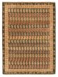 Bordered  Traditional Green Area rug 3x5 Indian Hand-knotted 354974