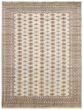 Bordered  Traditional Grey Area rug 9x12 Pakistani Hand-knotted 363083