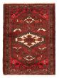 Bordered  Traditional Red Area rug 3x5 Persian Hand-knotted 371091