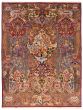 Bordered  Traditional Multi Area rug 9x12 Persian Hand-knotted 372181