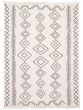 Flat-weaves & Kilims  Traditional/Oriental Ivory Area rug 5x8 Indian Flat-Weave 375304