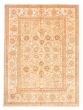 Bordered  Traditional Yellow Area rug 9x12 Pakistani Hand-knotted 378843
